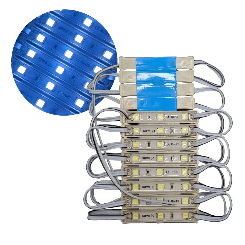 Módulo Tradicional SMD5050 3 Leds 12V (100pzs)