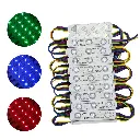 Módulo Lupa 3 leds RGB 12v (100pzs)